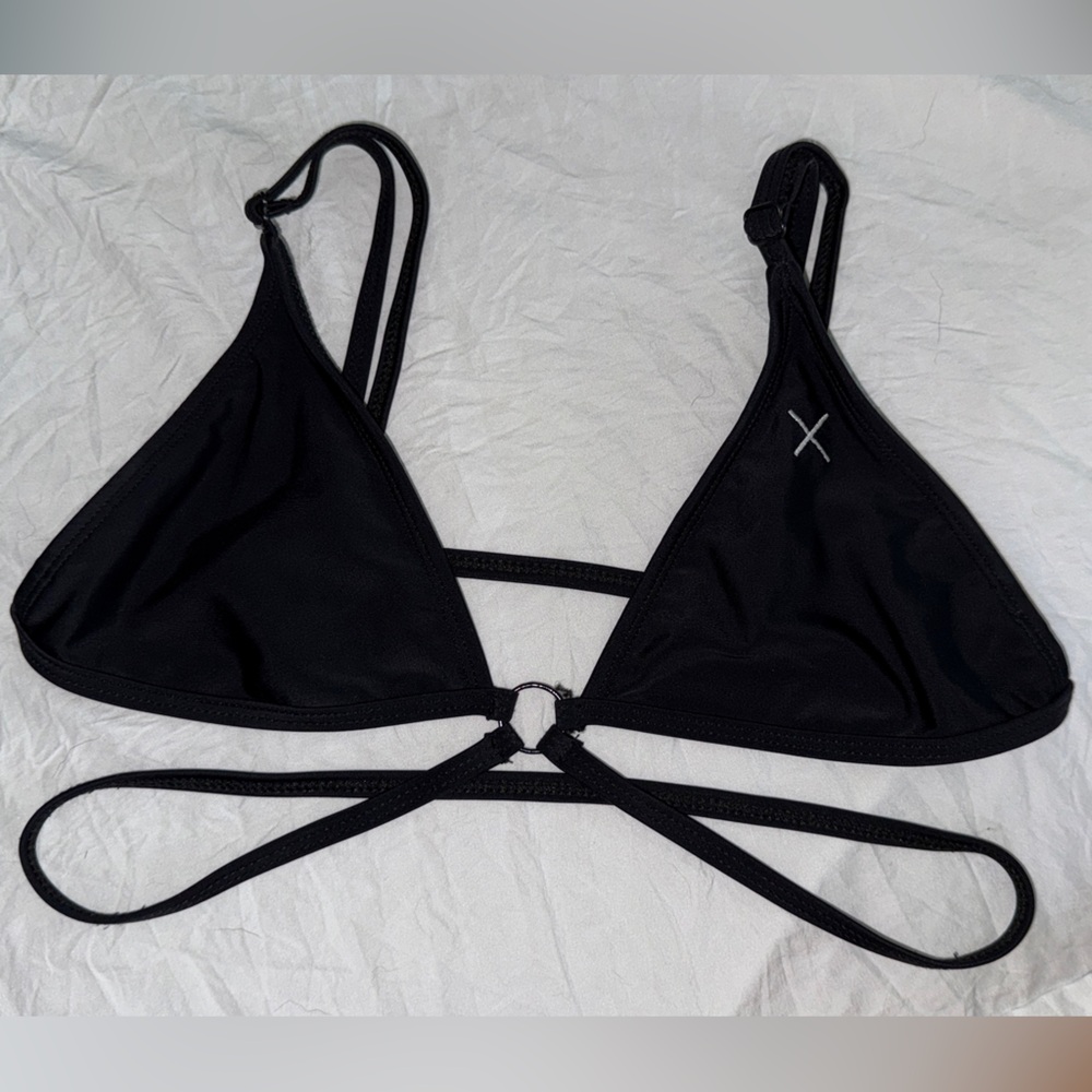 BoutineLA Black Ringer Top